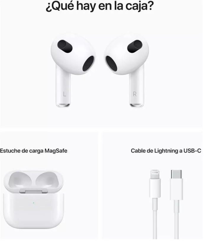 Miniatura 3 de Airpods Audifonos Serie 3 bluetooth